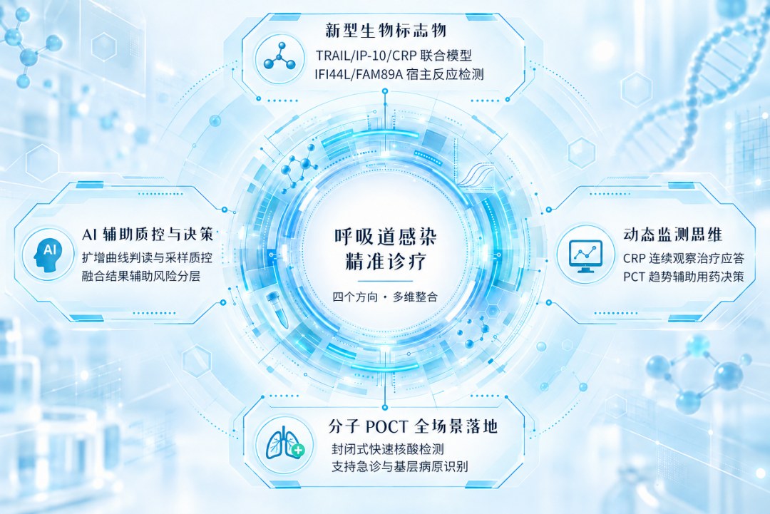 呼吸道感染生物标志物动态监测分子POCT及AI辅助诊断